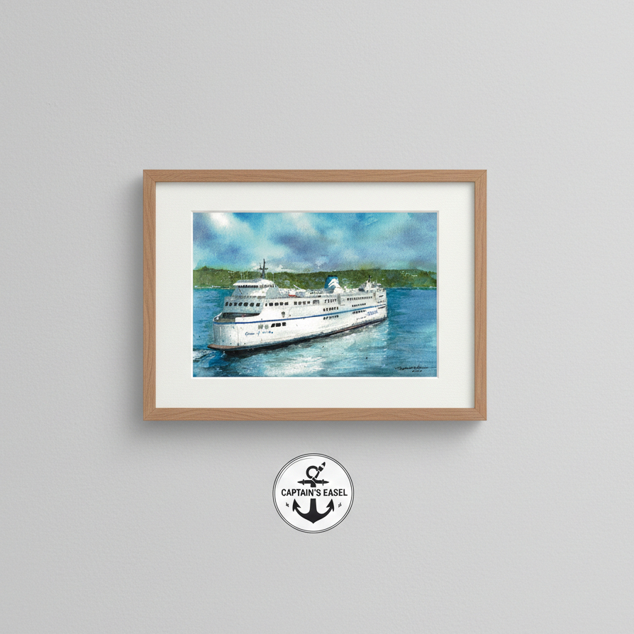 Queen of Oak Bay- Print
