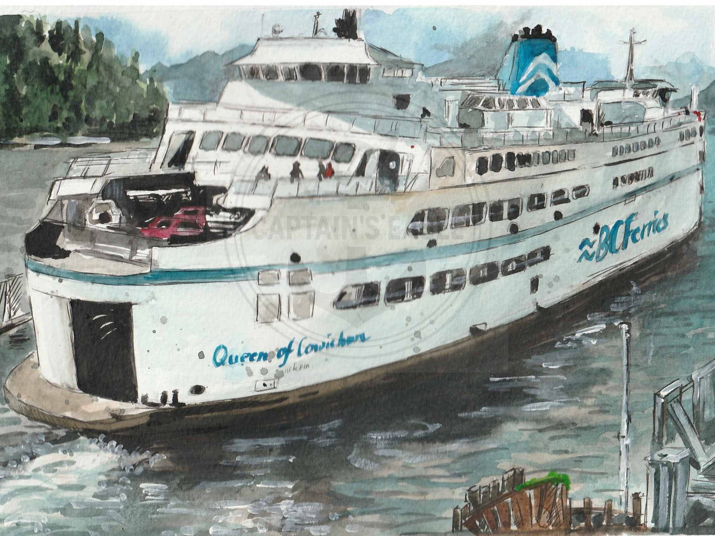 Queen of Cowichan- Print